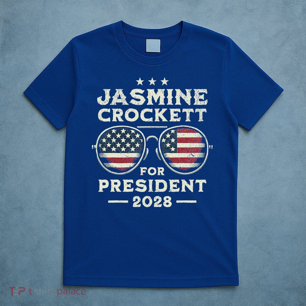 Jasmine Crockett For President 2028  T-Shirt