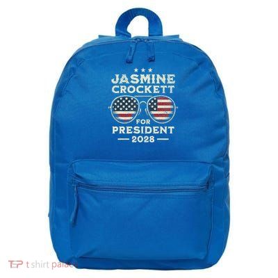Jasmine Crockett For President 2028  16 in Basic Backpack