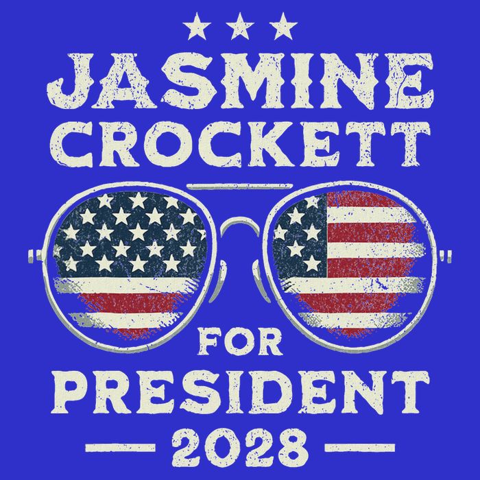 Jasmine Crockett For President 2028  Tall Sweatshirt