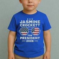 Jasmine Crockett For President 2028  Toddler T-Shirt