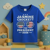 Jasmine Crockett For President 2028  Toddler T-Shirt