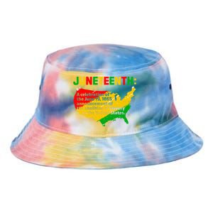 Juneteenth Celebrates Freedom Day African Pride American Gift Tie Dye Newport Bucket Hat