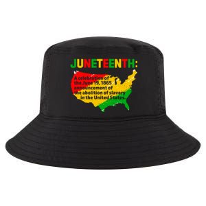 Juneteenth Celebrates Freedom Day African Pride American Gift Cool Comfort Performance Bucket Hat