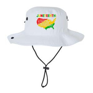 Juneteenth Celebrates Freedom Day African Pride American Gift Legacy Cool Fit Booney Bucket Hat