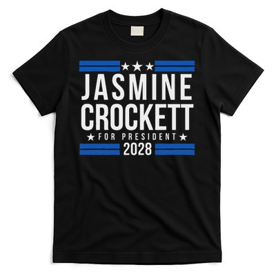 Jasmine Crockett For President 2028 T-Shirt