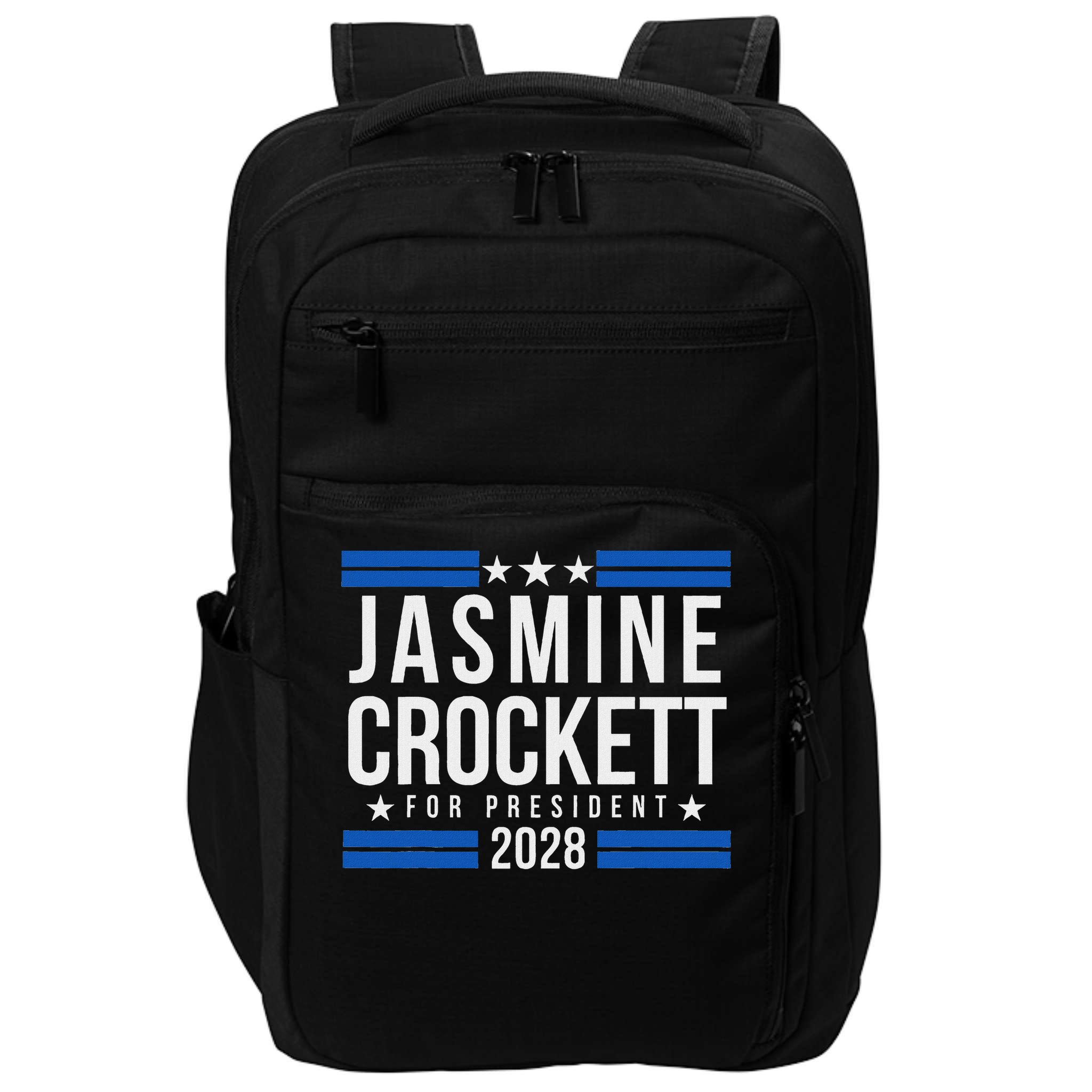 Jasmine Crockett For President 2028 Impact Tech Backpack