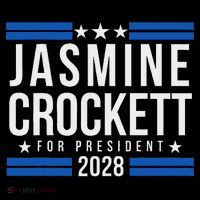 Jasmine Crockett For President 2028 Poster