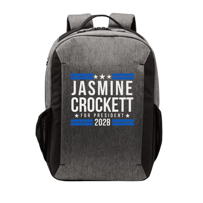 Jasmine Crockett For President 2028 Vector Backpack
