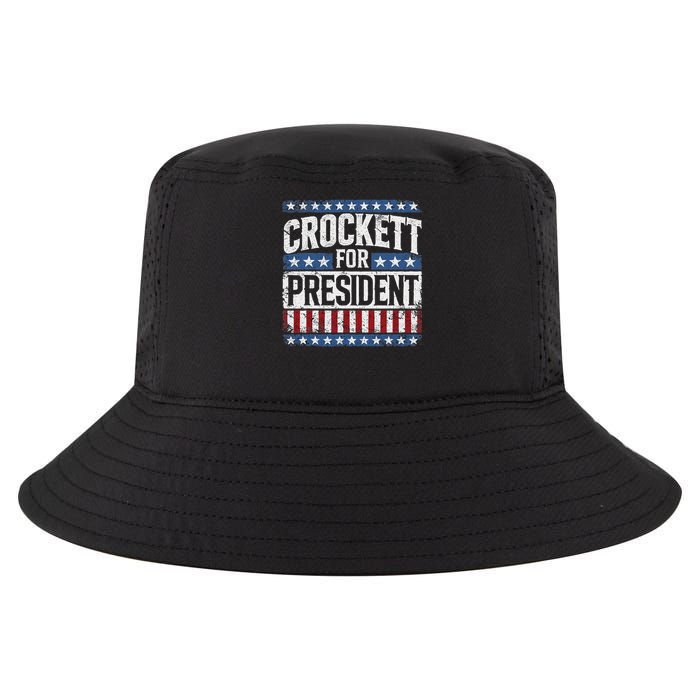 Jasmine Crockett For President 2028  Cool Comfort Performance Bucket Hat
