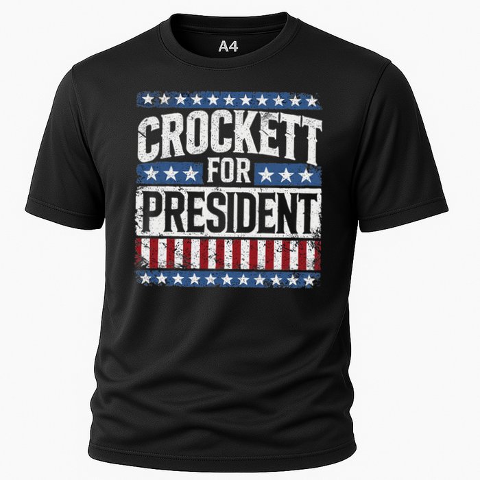 Jasmine Crockett For President 2028  Cooling Performance Crew T-Shirt