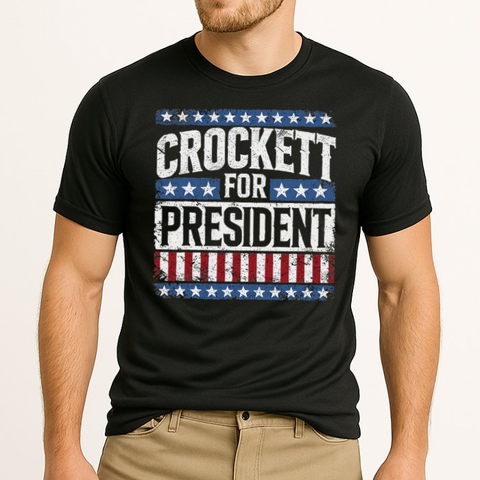 Jasmine Crockett For President 2028  Cooling Performance Crew T-Shirt