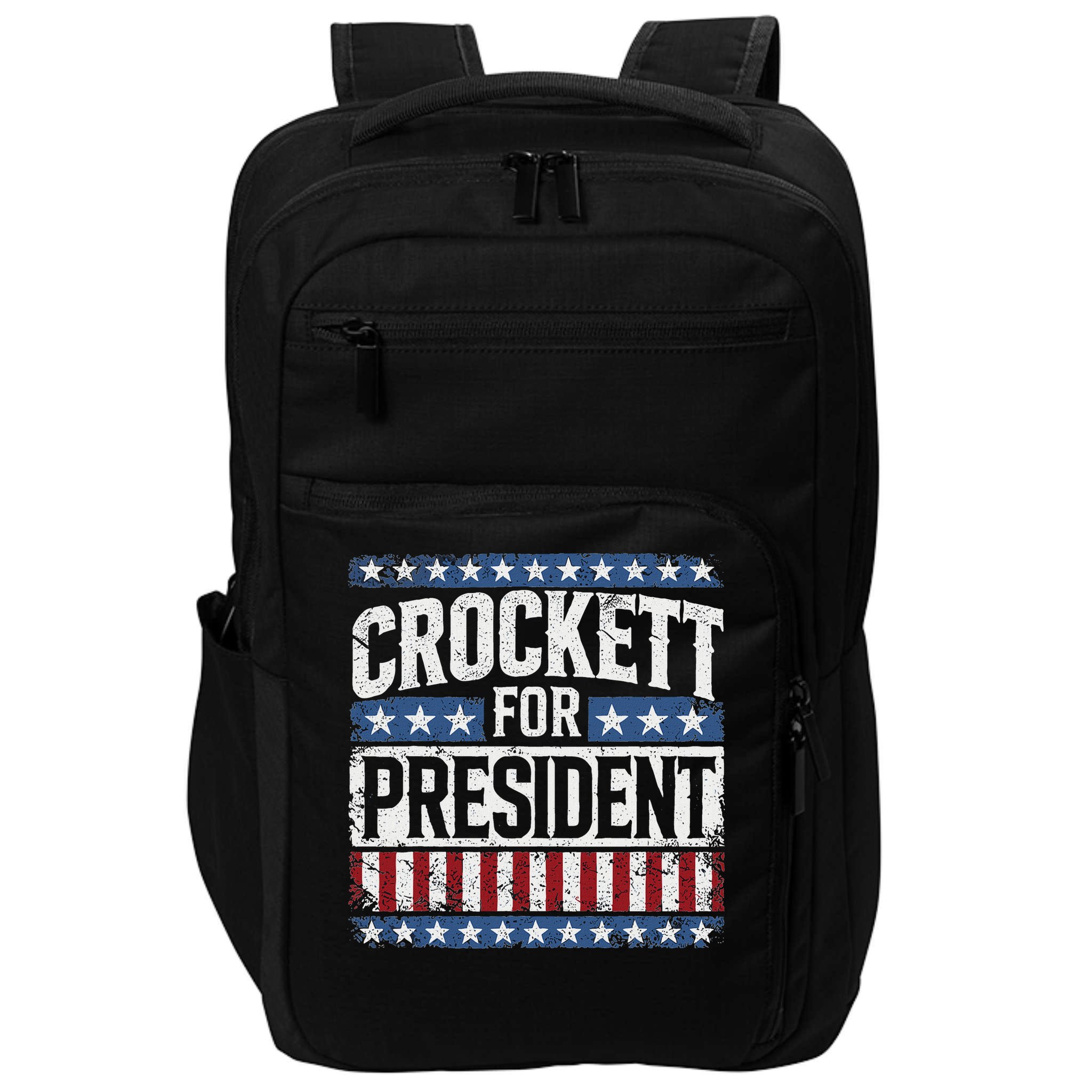 Jasmine Crockett For President 2028  Impact Tech Backpack