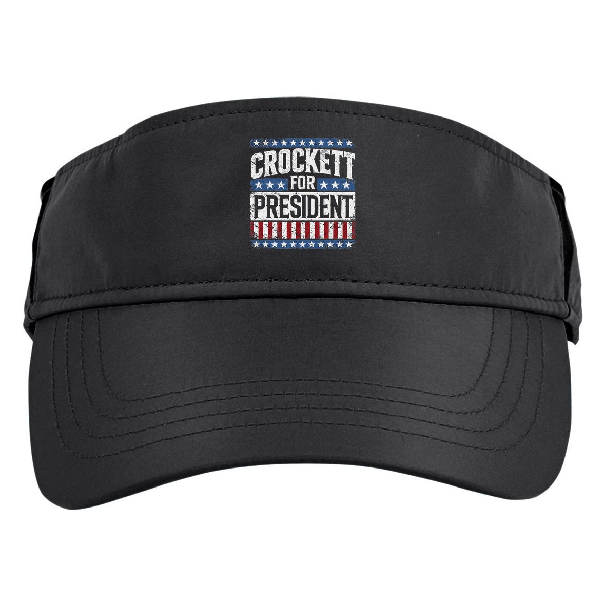 Jasmine Crockett For President 2028  Adult Drive Performance Visor