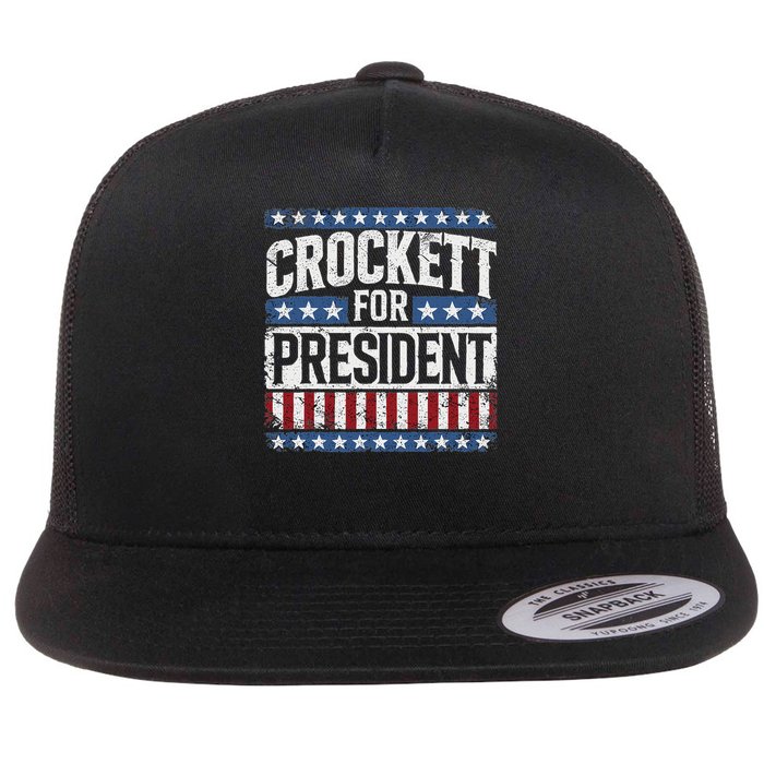 Jasmine Crockett For President 2028  Flatbill Hat