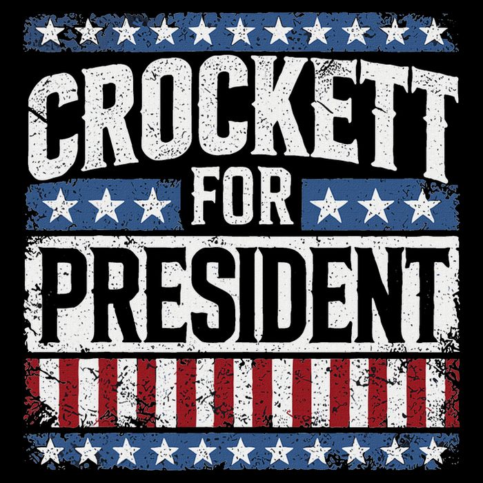 Jasmine Crockett For President 2028  Flatbill Hat