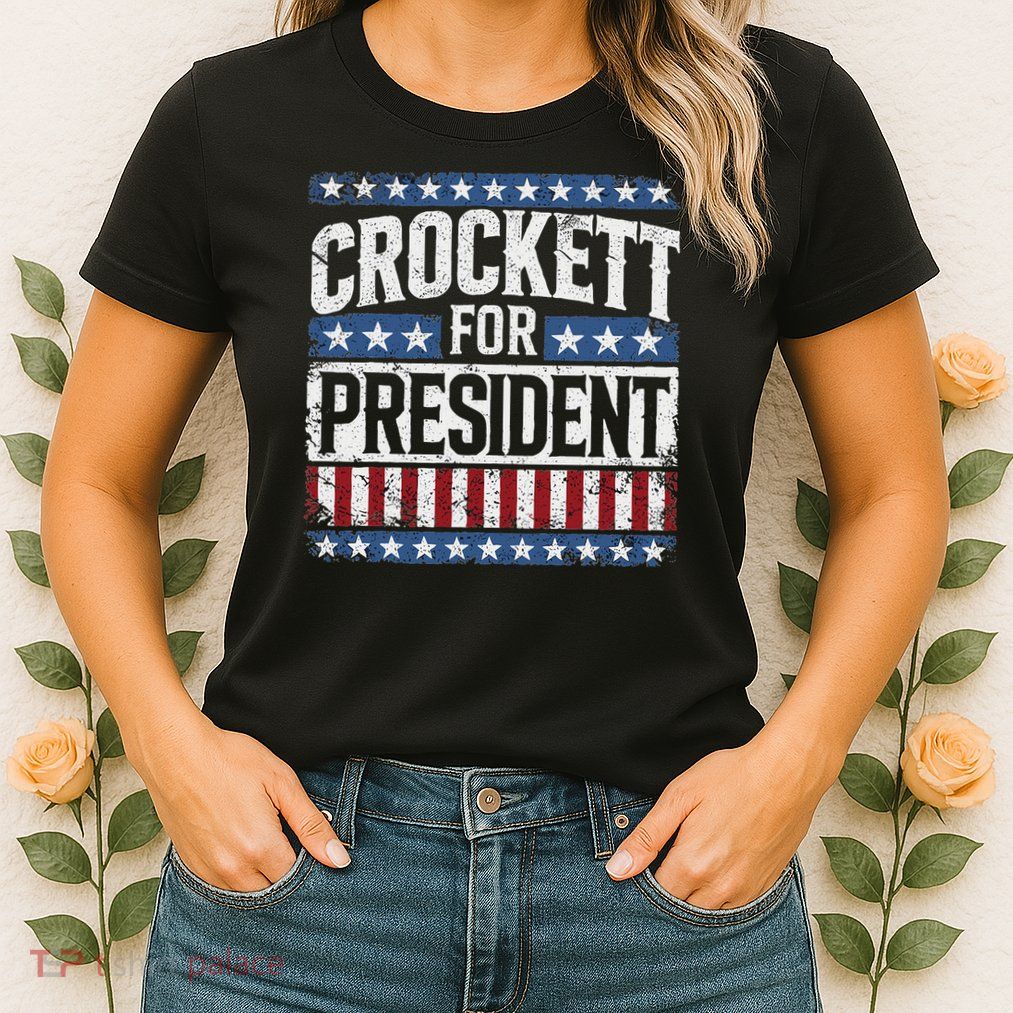 Jasmine Crockett For President 2028  Womens T-Shirt