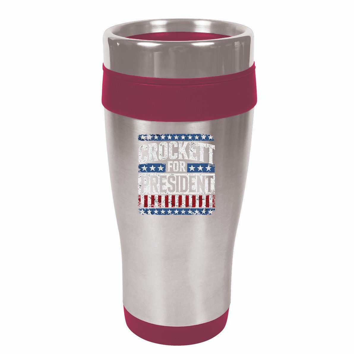Jasmine Crockett For President 2028  16oz Travel Tumbler