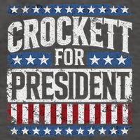 Jasmine Crockett For President 2028  Vector Backpack