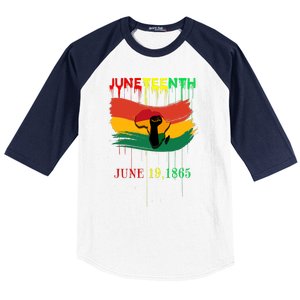 Juneteenth Celebrate Freedom Baseball Sleeve Shirt