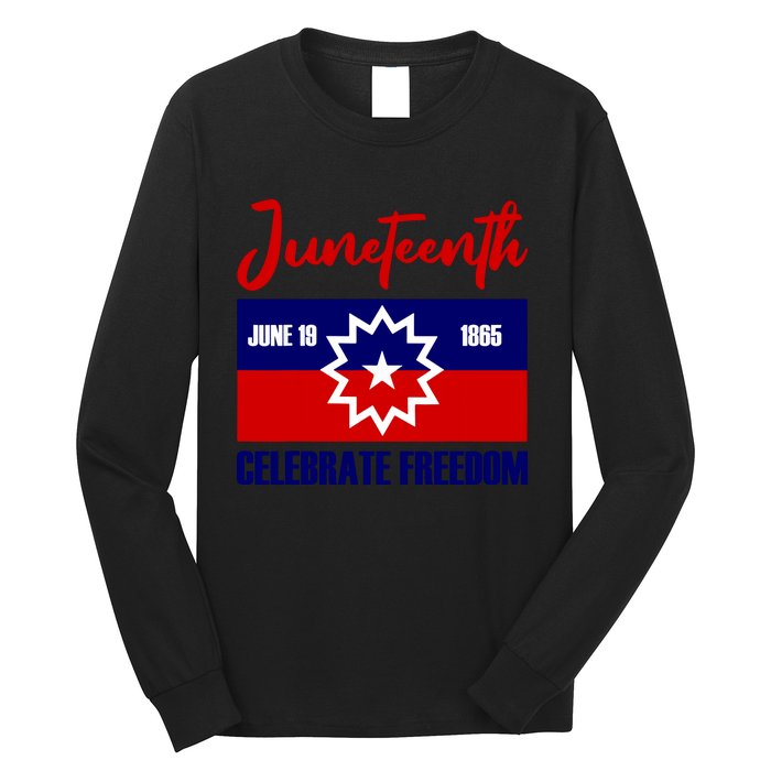 Juneteenth Celebrate Freedom Black Women Boy Girl Long Sleeve Shirt