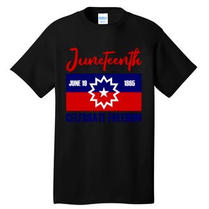 Juneteenth Celebrate Freedom Black Women Boy Girl Tall T-Shirt