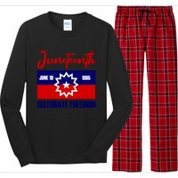 Juneteenth Celebrate Freedom Black Women Boy Girl Long Sleeve Pajama Set