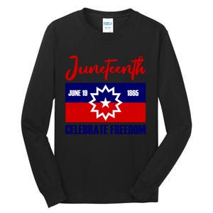 Juneteenth Celebrate Freedom Black Women Boy Girl Tall Long Sleeve T-Shirt