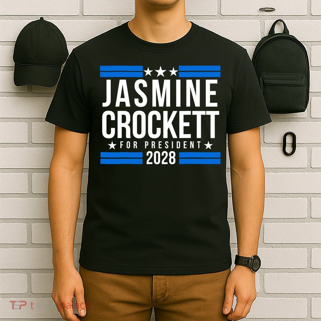 Jasmine Crockett For President 2028, Jasmine Crockett 2028 T-Shirt