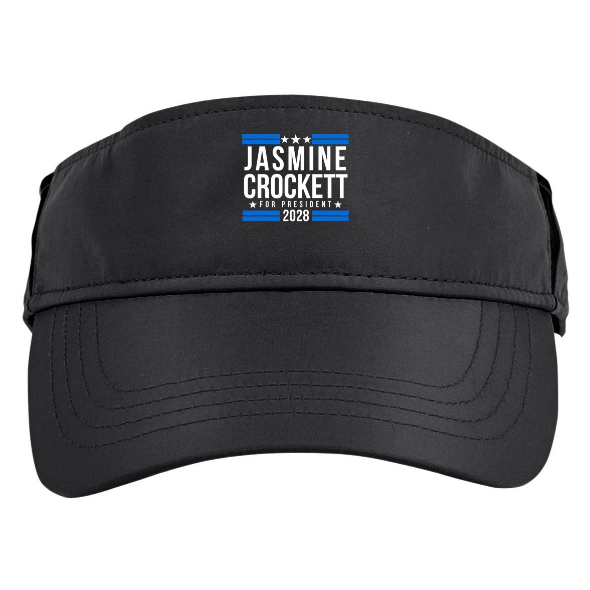 Jasmine Crockett For President 2028, Jasmine Crockett 2028 Adult Drive Performance Visor