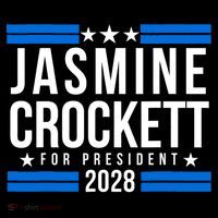 Jasmine Crockett For President 2028, Jasmine Crockett 2028 Flatbill Hat
