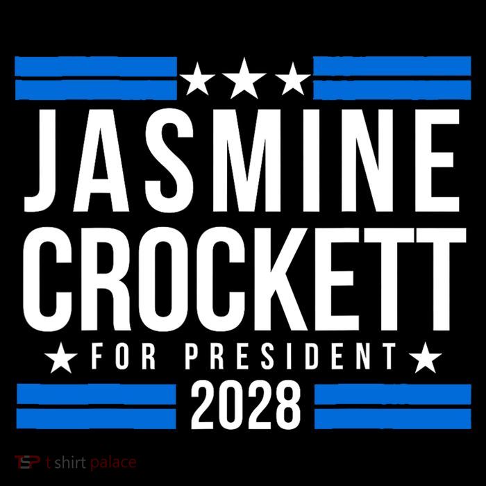Jasmine Crockett For President 2028, Jasmine Crockett 2028 Flatbill Hat