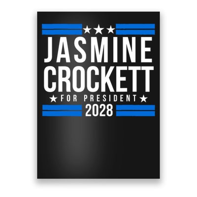 Jasmine Crockett For President 2028, Jasmine Crockett 2028 Poster