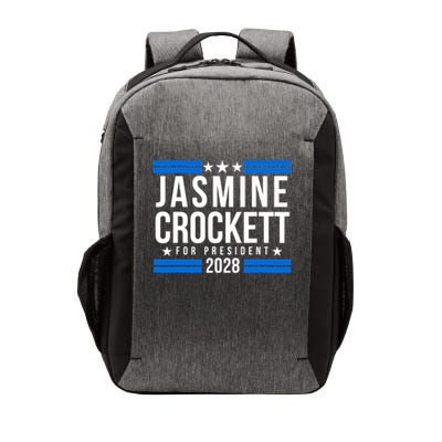 Jasmine Crockett For President 2028, Jasmine Crockett 2028 Vector Backpack