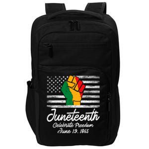 Juneteenth Celebrate Freedom June 19th Black History 1865 Meaningful Gift Impact Tech Backpack