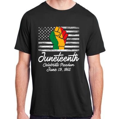 Juneteenth Celebrate Freedom June 19th Black History 1865 Meaningful Gift Adult ChromaSoft Performance T-Shirt