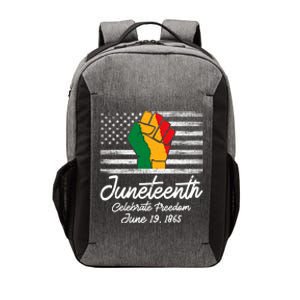 Juneteenth Celebrate Freedom June 19th Black History 1865 Meaningful Gift Vector Backpack