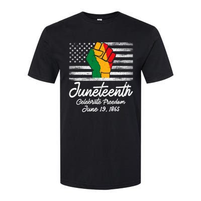 Juneteenth Celebrate Freedom June 19th Black History 1865 Meaningful Gift Softstyle® CVC T-Shirt