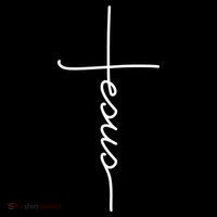Jesus Christ Faith Christian Cross Logo Impact Tech Backpack