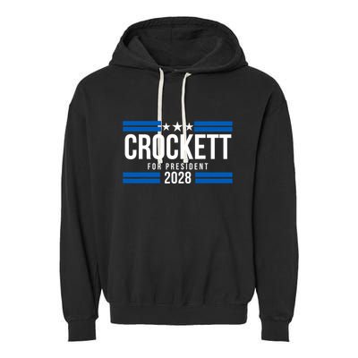 Jasmine Crockett For President 2028 Jasmine Crockett 2028 Garment-Dyed Fleece Hoodie
