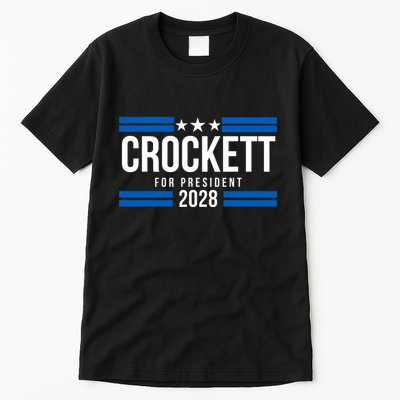 Jasmine Crockett For President 2028 Jasmine Crockett 2028 Tall T-Shirt