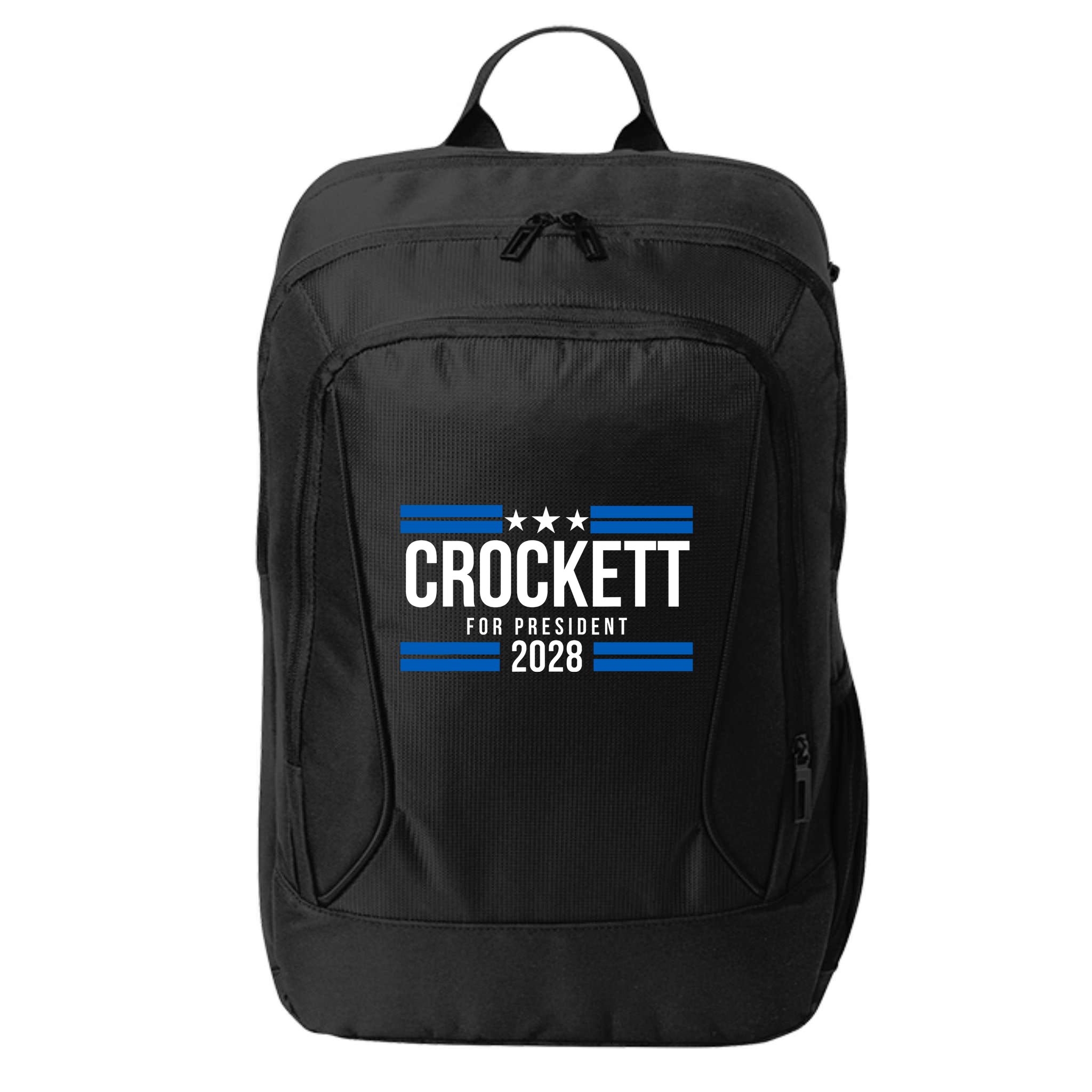 Jasmine Crockett For President 2028 Jasmine Crockett 2028 City Backpack