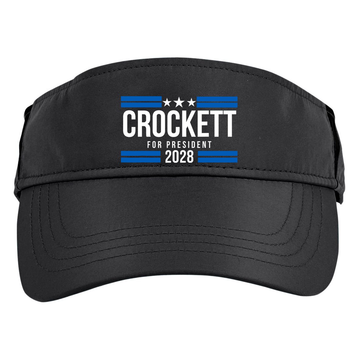 Jasmine Crockett For President 2028 Jasmine Crockett 2028 Adult Drive Performance Visor