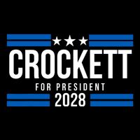 Jasmine Crockett For President 2028 Jasmine Crockett 2028 Drawstring Bag