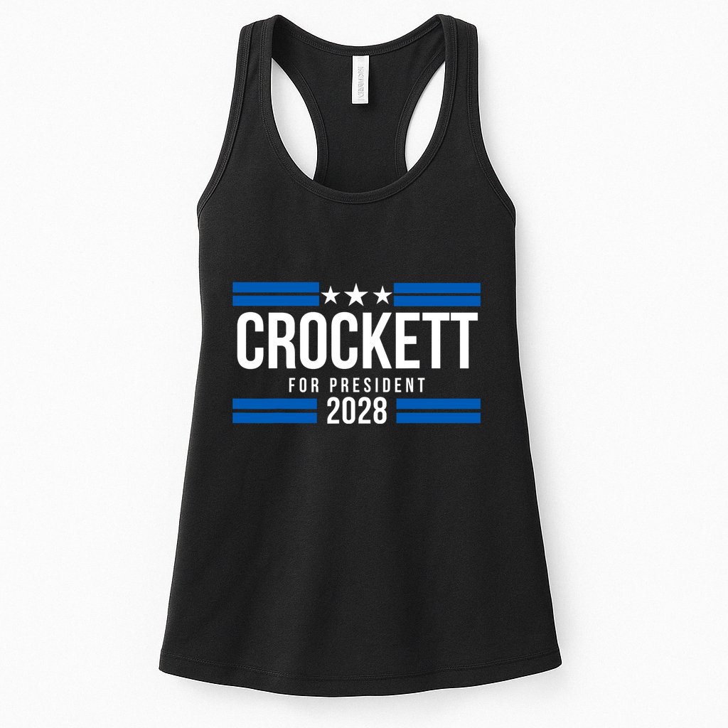 Jasmine Crockett For President 2028 Jasmine Crockett 2028 Womens Tank Top