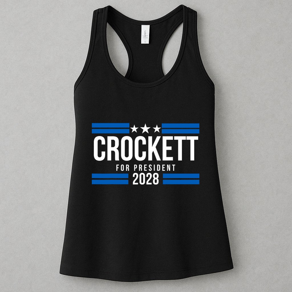 Jasmine Crockett For President 2028 Jasmine Crockett 2028 Womens Tank Top