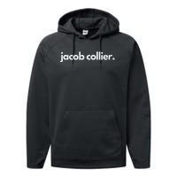 Jacob Collier Fan Merch Performance Fleece Hoodie