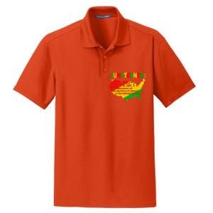 Juneteenth Celebrates Freedom Day African Pride American Cool Gift Dry Zone Grid Polo