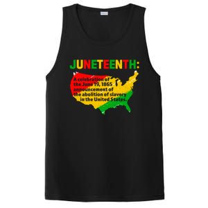 Juneteenth Celebrates Freedom Day African Pride American Cool Gift PosiCharge Competitor Tank