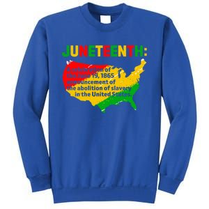 Juneteenth Celebrates Freedom Day African Pride American Cool Gift Sweatshirt