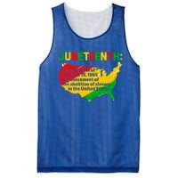 Juneteenth Celebrates Freedom Day African Pride American Cool Gift Mesh Reversible Basketball Jersey Tank